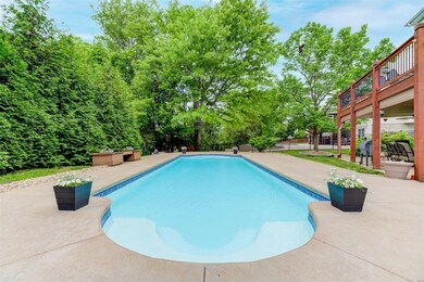 Inviting Heated Salt Water Pool