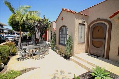 Front yard has space to dine outside