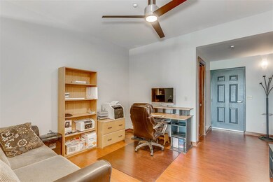 View toward entry door