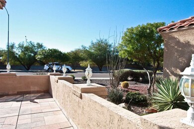 looking toward street from front patio