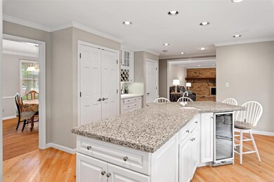 Wonderful storage in the pantry!  A beverage coole