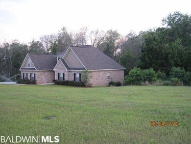 Facing lot to right, house next door