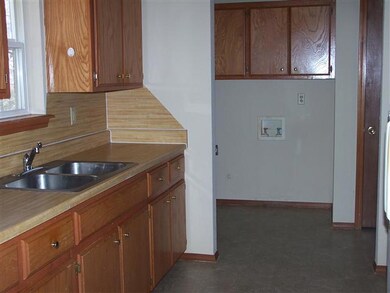 Kitchen. Kitchen into utility