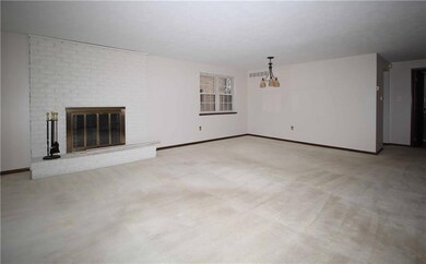 Open Space That Offers the Living Room/ Dining Room Combination* Fireplace Especially This Time of Year !!