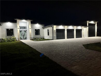 View of front of home with a yard