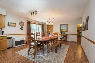 Chandelier and Room for Large Table