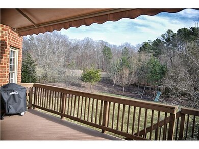 View from rear deck on first floor off breakfast n