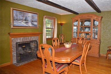 Living Room currently being used as Dining Room