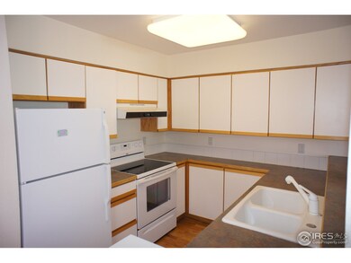Kitchen with wood floors