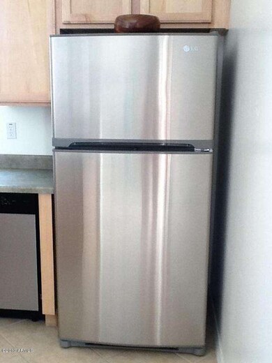Stainless Steel Fridge Included