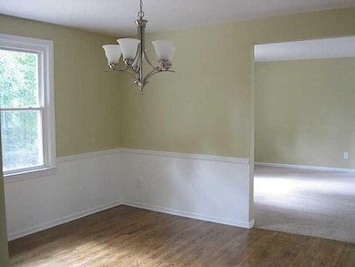 Dining Room. Refinished hardwood flooring as well 