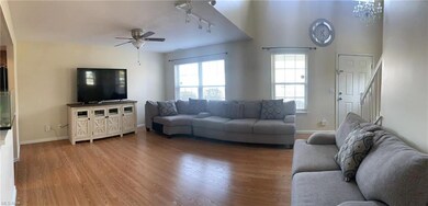 Spacious living room