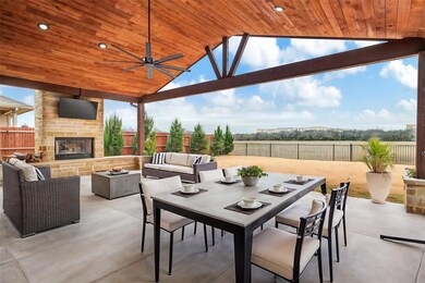 Covered Back Patio - virtually staged