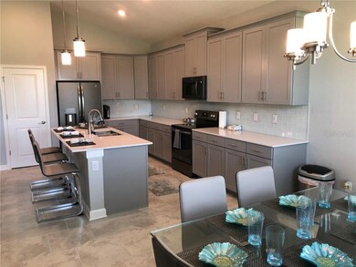 Beautiful cabinetry and large eat-in kitchen