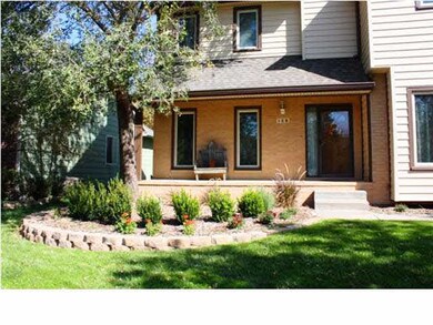 Welcome your guests to the covered front porch