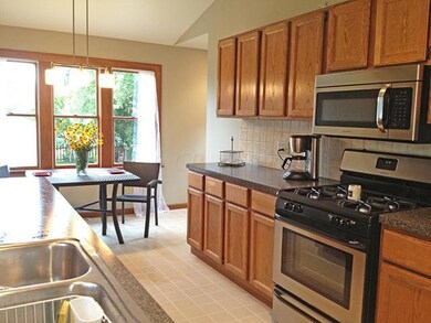 Large galley kitchen...