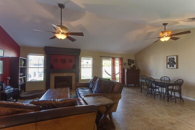 dining and living room