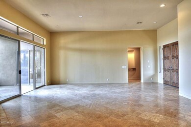Great Room w/Travertine Stone floors