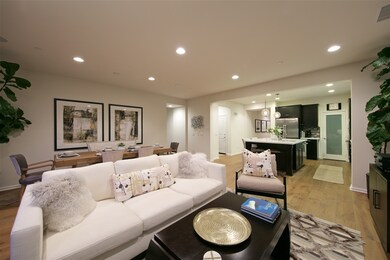 Stunning Living Room leading out to amazing yard. 