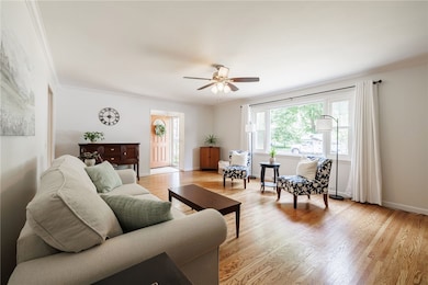View of Front Foyer and large window letting in lo