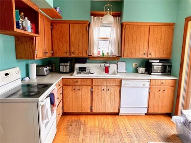 Electric stove, dishwasher and refrigerator included in the sale.