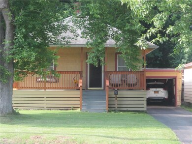 Great front porch for relaxing