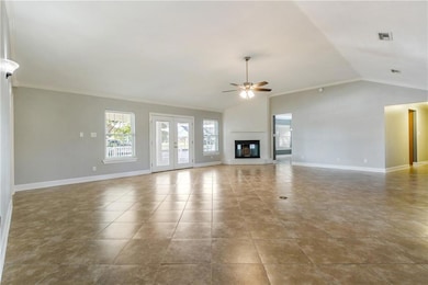 Family Room 2. Fireplace nonworking-sealed off aft