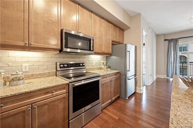 Kitchen with imported subway backsplah