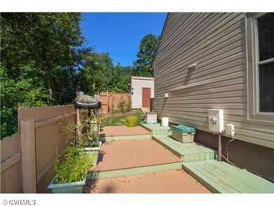 Exterior Front - Tiered decking on the right side 