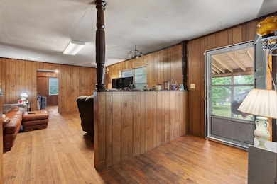 Kitchen featuring light hardwood / wood-style floo