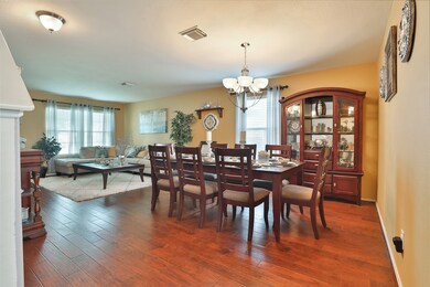 Home offers formal living and dining area upon ent