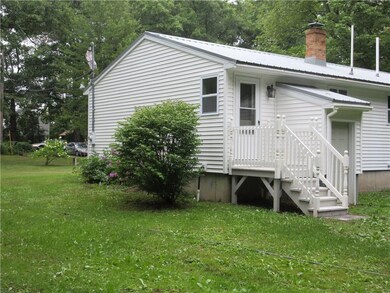 Rear of home. Note rear entrance...