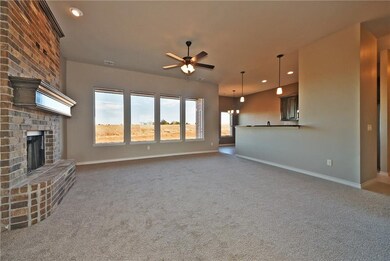 Family Room and Kitchen