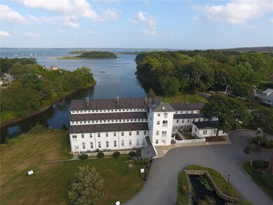 Overlooking Bissell Cove on Narragansett Bay