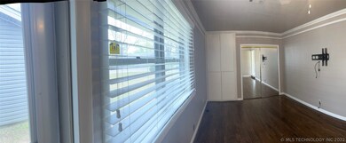 Large space with tv mount in converted space. Lots