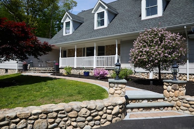 Located on a cul de sac on the Weston Westport border, this lovely home has an unbeatable curb appeal