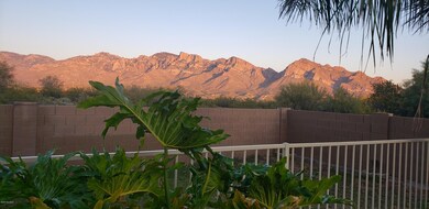 Sunset on the mountains