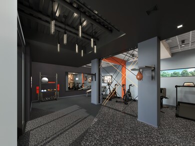 Fitness Area Rendering