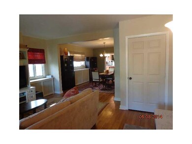 Living Room. Gleaming hardwood floors