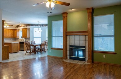 Open main living areas