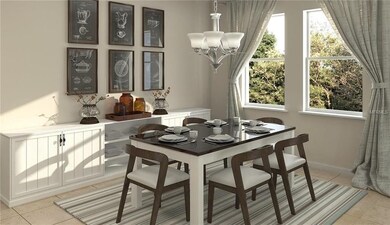 Dining Room - Image of furnished model