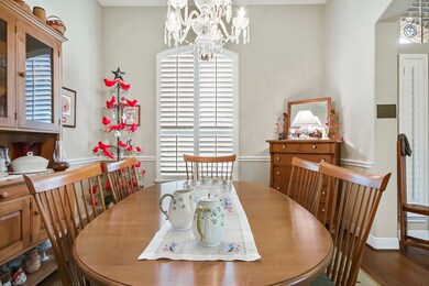 Just lovely... Also note: this Formal Dining room can fit oversize furniture if needed.