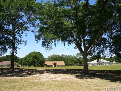 Tree lined fairway.