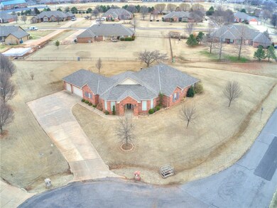 Cul-de-sac view of this beautiful home!!