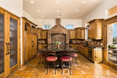 Kitchen with Oversized Island