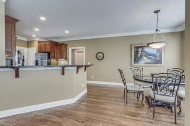 Kitchen Counter allows for Bar Seating