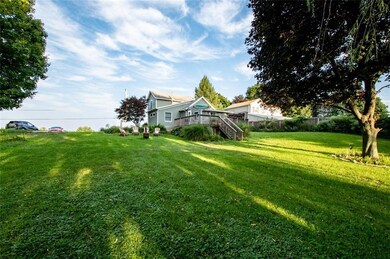 This country home sits on .92 of an acre.