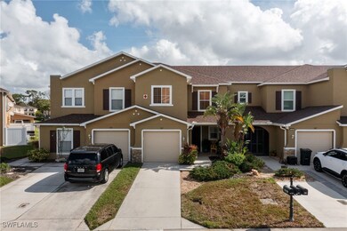 Multi unit property featuring a garage