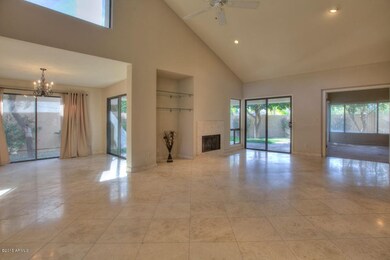 Open Family Room & Dining Room