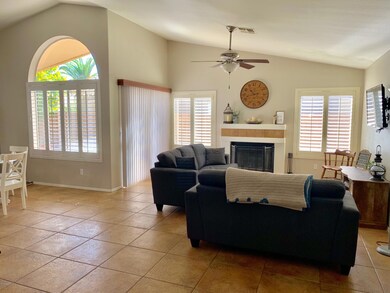 Living area from front door